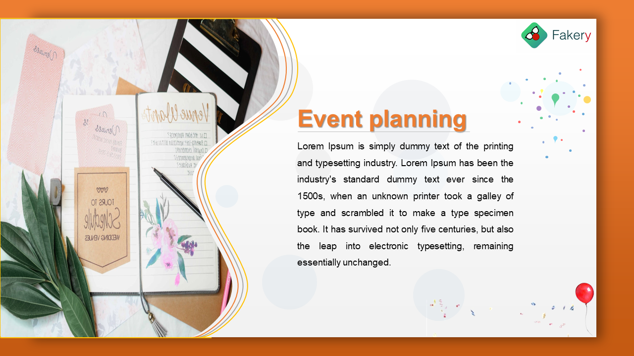 presentation for event planning